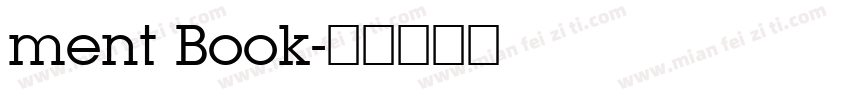 ment Book字体转换